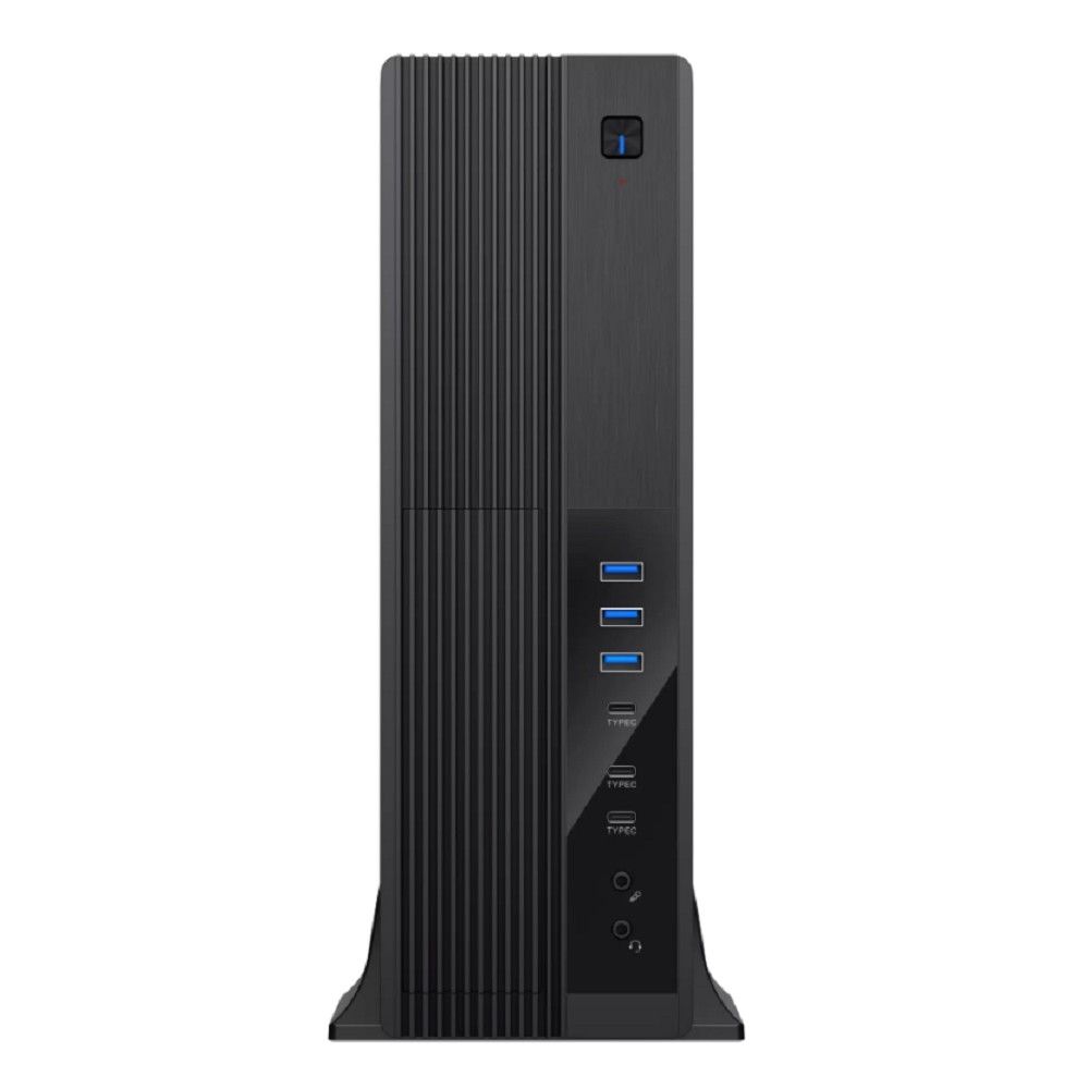 Zircon ZN-616-300W (MATX SFF, Черн, БП SFX 300W, 3*USB3.0, 3*Type-C, CR, 1*80мм)