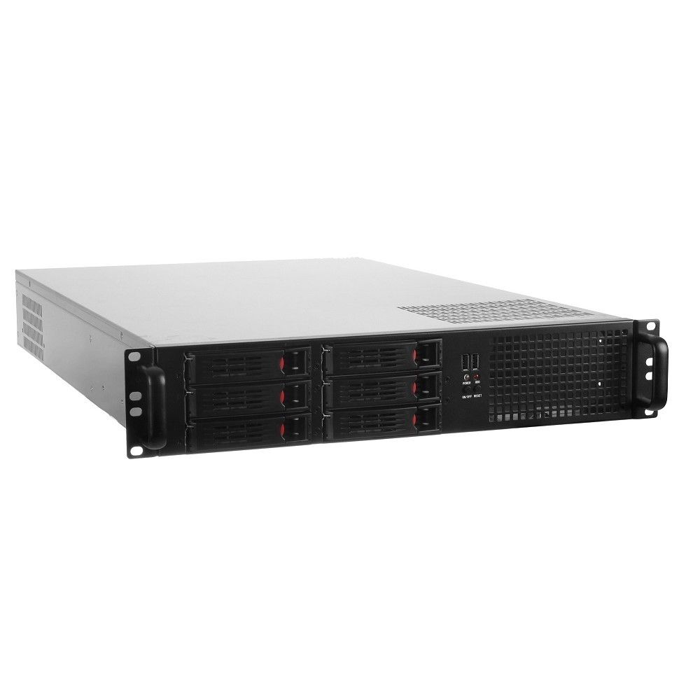 Exegate EX264957RUS Серверный корпус Pro 2U660-HS06 <RM 19", высота 2U, глубина 660, БП 800ADS, 6xHotSwap, USB>