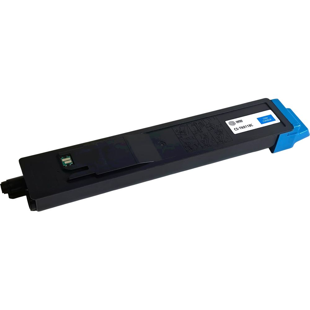 Картридж лазерный Cactus CS-TK8118C TK-8118C ASIA CN голубой (6000стр.) для Kyocera Mita Ecosys M8124cidn/M8130cidn