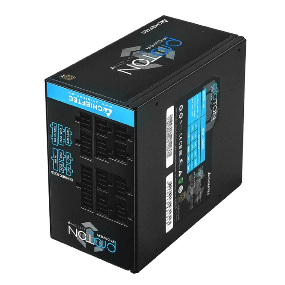 Блок питания Chieftec ATX 850W Proton BDF-850C 80+ bronze (20+4pin) APFC 140mm fan 9xSATA Cab Manag RTL