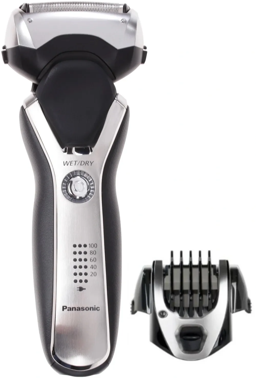 Бритва сетчатая Panasonic ES-RT77-S520 реж.эл.:3 питан.:аккум. серебристый/черный
