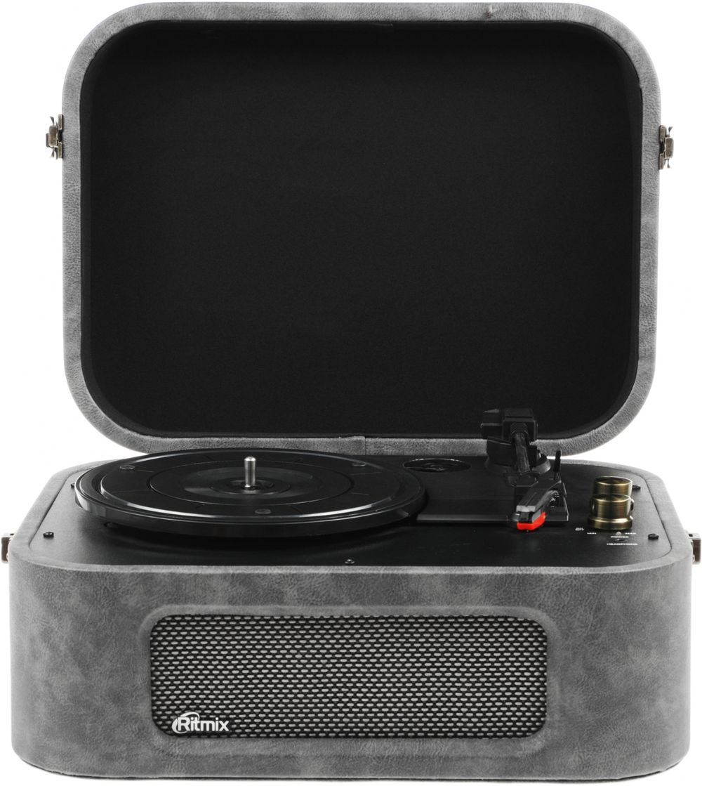 Проигрыватель винила Ritmix LP-190B полностью автоматический серый