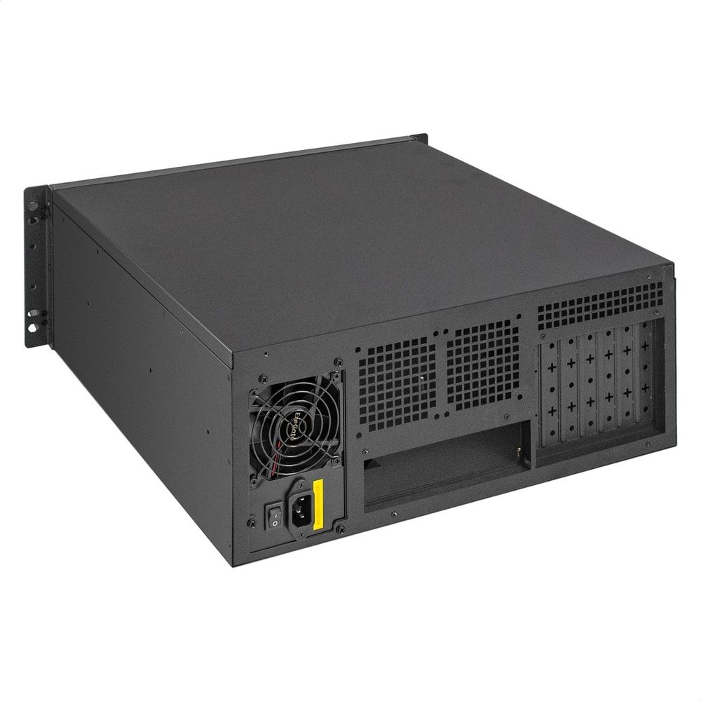 Exegate EX295902RUS Серверный корпус ExeGate Pro 4U450-17 <RM 19", высота 4U, глубина 450, БП 800ADS, 2*USB>