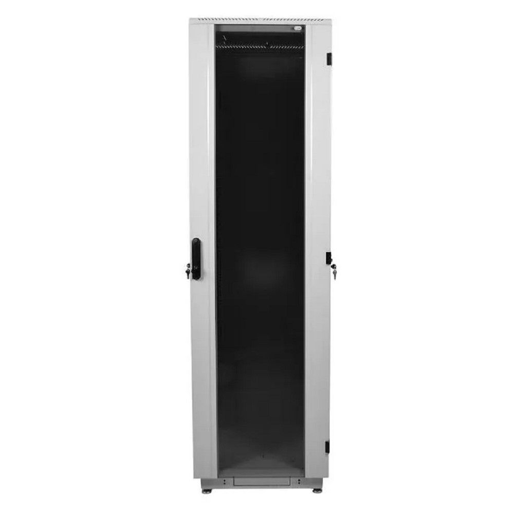 ЦМО Шкаф телекоммуникационный напольный 48U (600 x 600) дверь стекло, ШТК-М-48.6.6-1ААА
