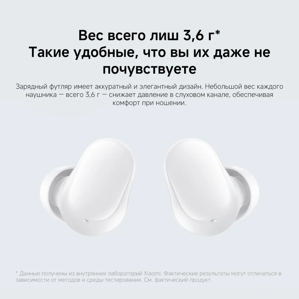 Гарнитура внутриканальные Xiaomi Redmi Buds 6 Play розовый беспроводные bluetooth в ушной раковине (BHR8775GL)