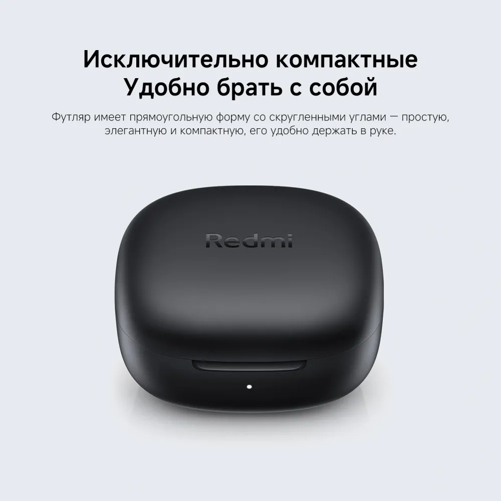 Гарнитура внутриканальные Xiaomi Redmi Buds 6 Play розовый беспроводные bluetooth в ушной раковине (BHR8775GL)