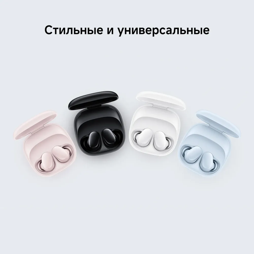 Гарнитура внутриканальные Xiaomi Redmi Buds 6 Play розовый беспроводные bluetooth в ушной раковине (BHR8775GL)