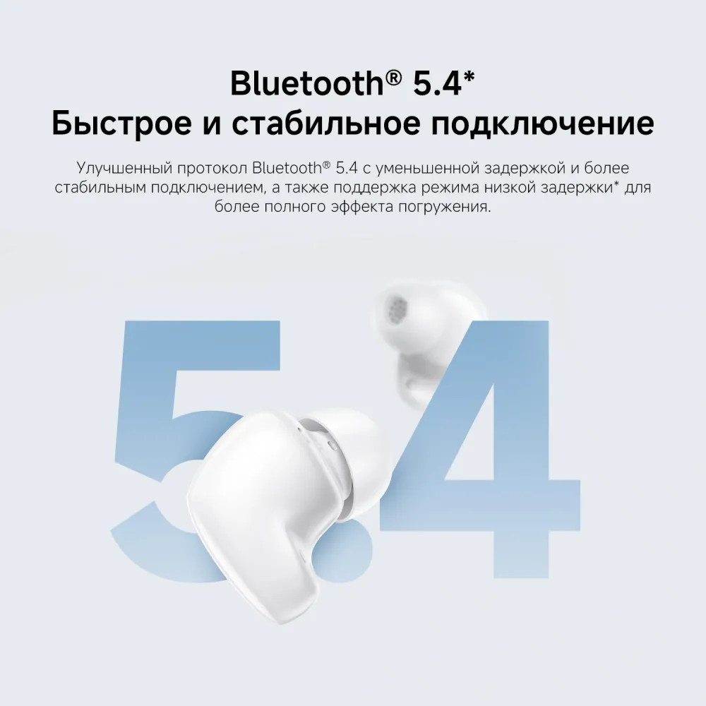 Гарнитура внутриканальные Xiaomi Redmi Buds 6 Play розовый беспроводные bluetooth в ушной раковине (BHR8775GL)