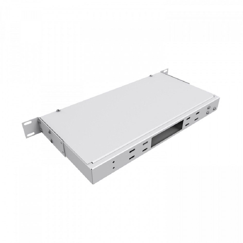 NTSS Кросс NTSS оптический 19'' укомплектованный 1U, 32 порта ST/UPC, 9/125 мкм (сплошная панель, сплайс-кассета, пигтейлы, КДЗС, адаптеры) серый RAL 7035 NTSS-RFOB-1U-32-ST/U-9-SP1.5G0AY