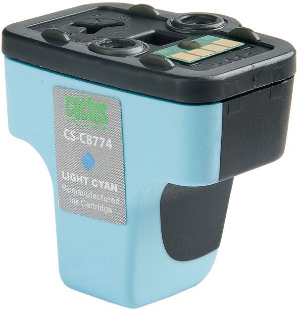 Картридж струйный Cactus CS-C8774 №177 светло-голубой (11.4мл) для HP PS 3213/3313/8253/C5183/C6183/C6283/C7183/C7283/C8183/D7163/D7263/D7363/D7463 с чипом