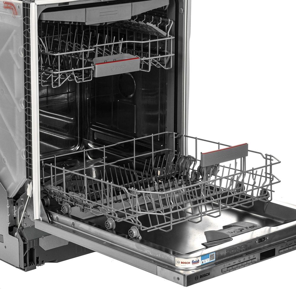 Посудомоечная машина встраив. Bosch SMV4HMX25Q полноразмерная серебристый инвертор