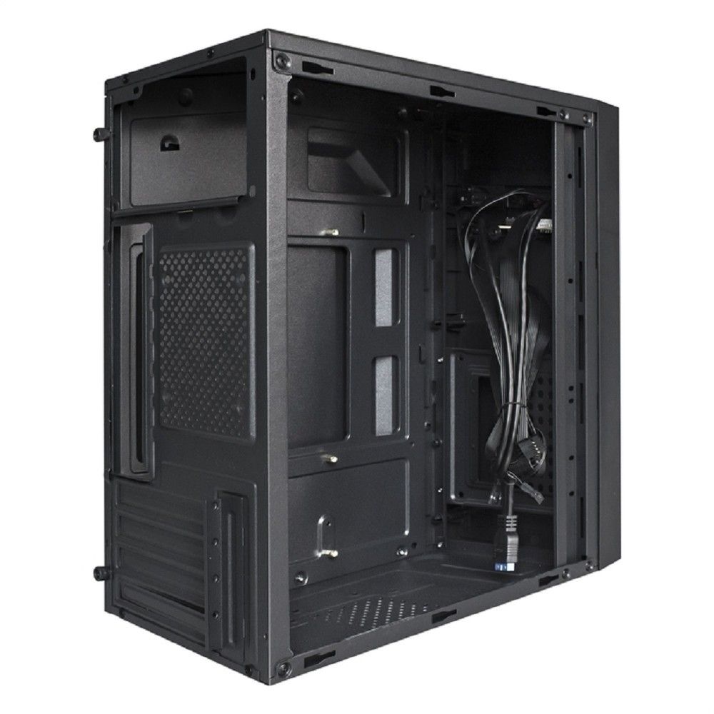 Exegate EX299136RUS Корпус Minitower ExeGate BAA-109U2-UNS450 (mATX, БП UNS450 с вент. 12см, 2*USB+2*USB3.0, аудио, черный)