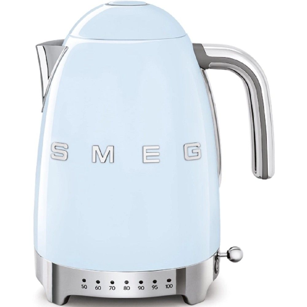 SMEG KLF04PBEU Чайник электрический с регулируемой температурой, пастельный голубой