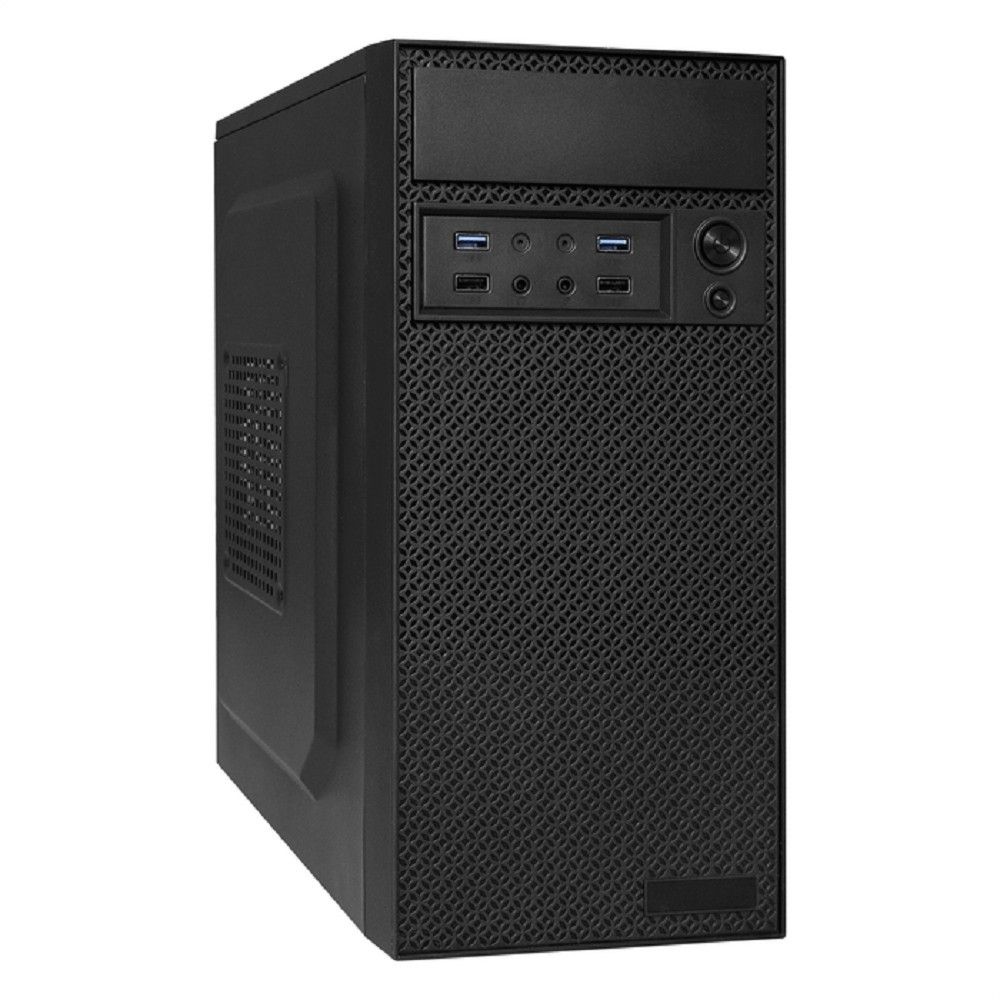 Exegate EX299137RUS Корпус Minitower ExeGate BAA-109U2-UNS500 (mATX, БП UNS500 с вент. 12см, 2*USB+2*USB3.0, аудио, черный)