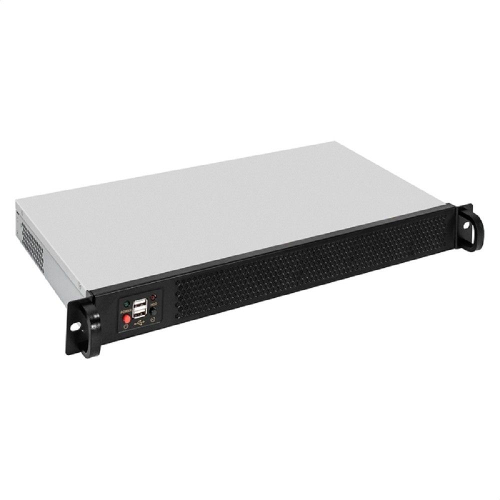 Exegate EX298546RUS Серверный корпус ExeGate Pro 1U250-11 <RM 19", высота 1U, глубина 250, БП 1U-F250AS, 2*USB>