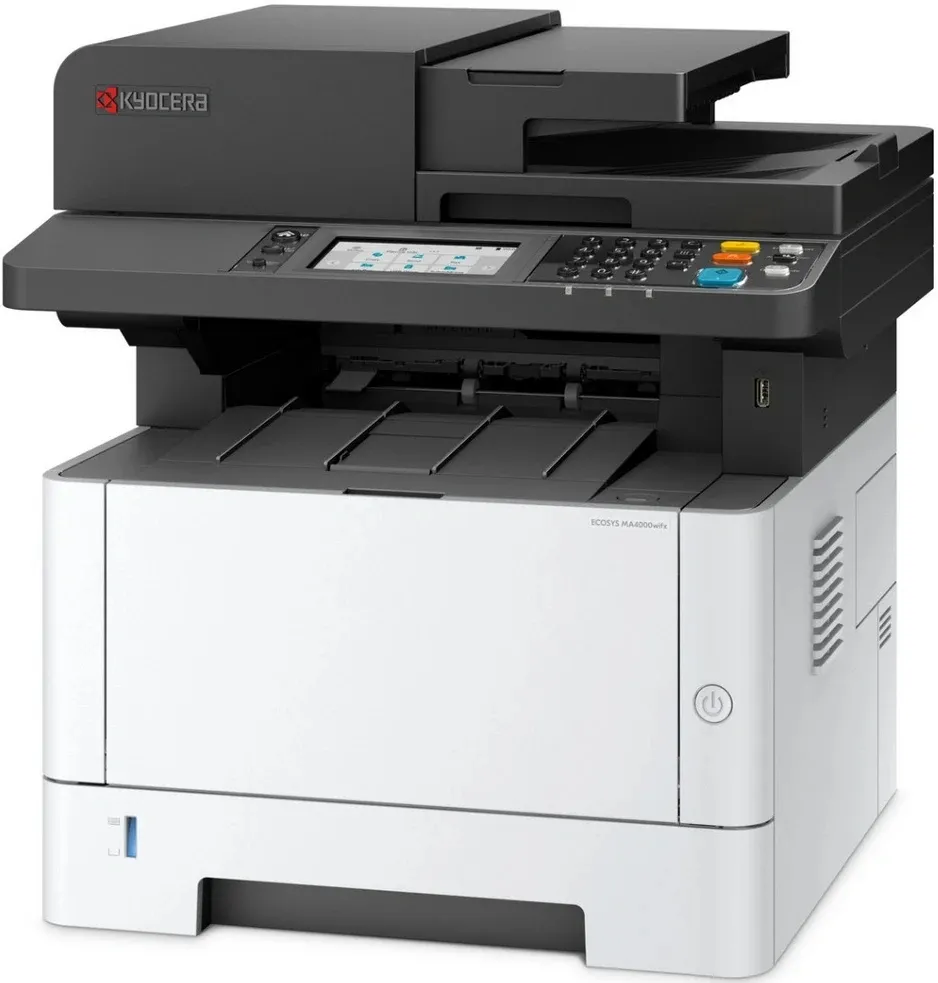 МФУ лазерный Kyocera Ecosys MA4000wifx (110C1D3NL0/110C1D3NL1) A4 Duplex WiFi белый