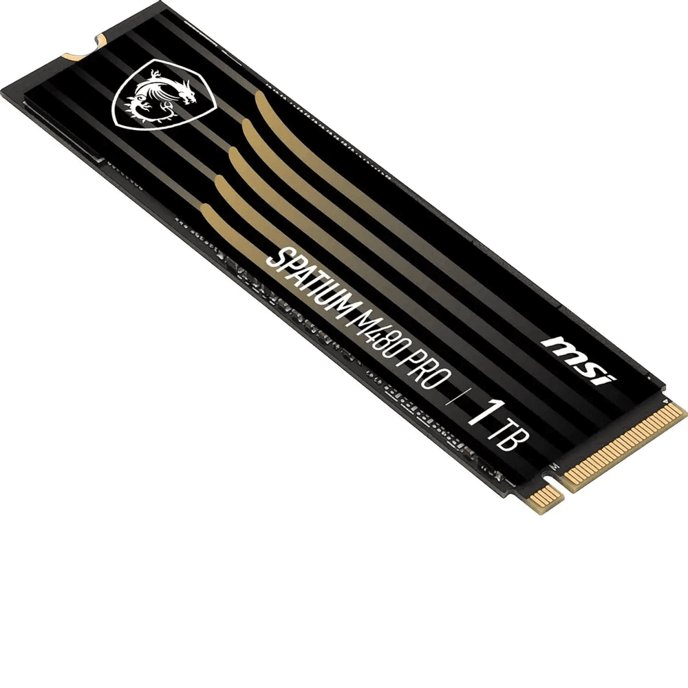Твердотельный накопитель SSD MSI 1TB PCIe 4.0 NVMe M.2 SPATIUM M480 PRO