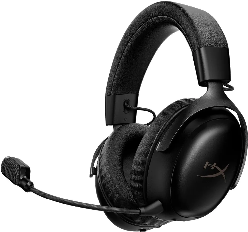 Наушники с микрофоном HyperX Cloud III S wireless черный (A59YZAA)