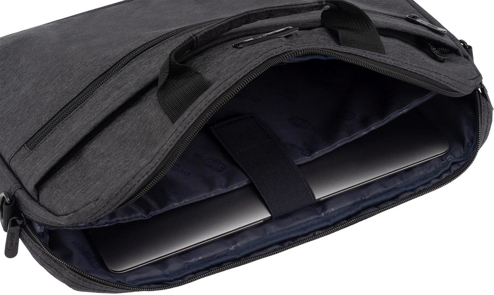 Сумка для ноутбука 15.6" PC Pet PCP15C4GY темно-серый полиэстер