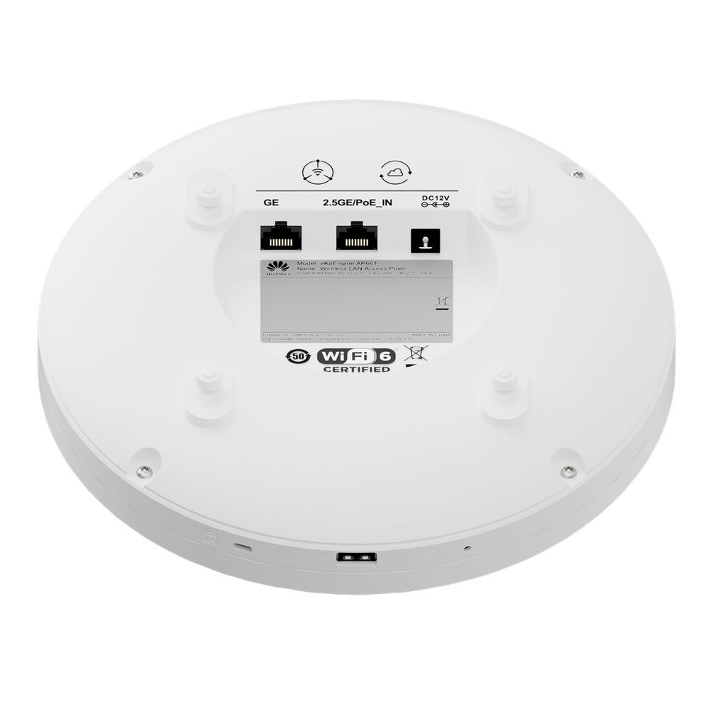 Точка доступа HUAWEI eKit Assembling Components, AP661 (11ax indoor,2+2+4 tri bands, smart antenna, USB, BLE)