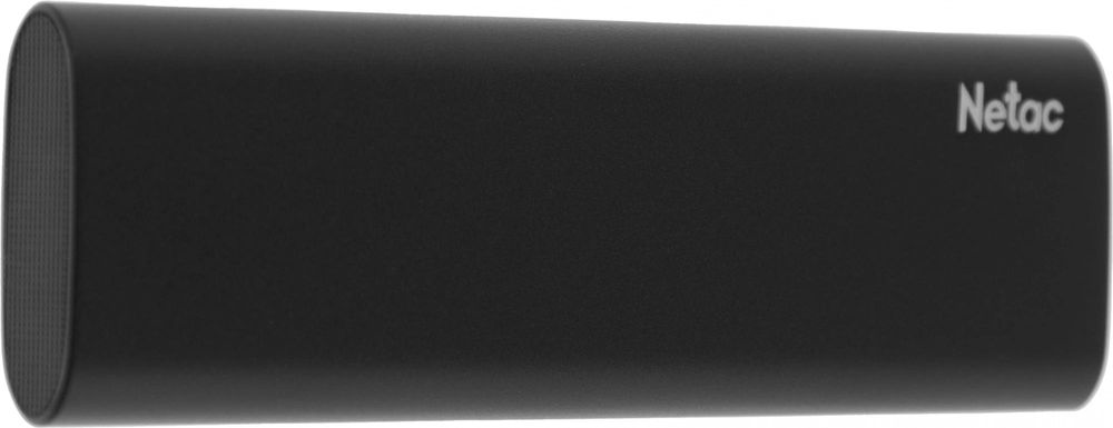 Накопитель SSD Netac USB-C 250GB NT01ZSLIM-250G-32BK Z Slim черный