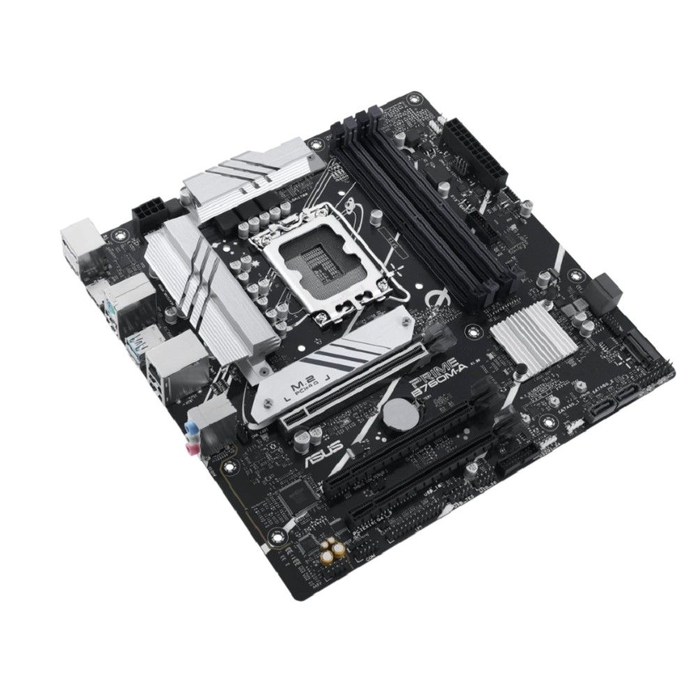 Материнская плата Asus PRIME B760M-A-CSM Soc-1700 Intel B760 4xDDR5 mATX AC`97 8ch(7.1) 2.5Gg RAID+HDMI+DP