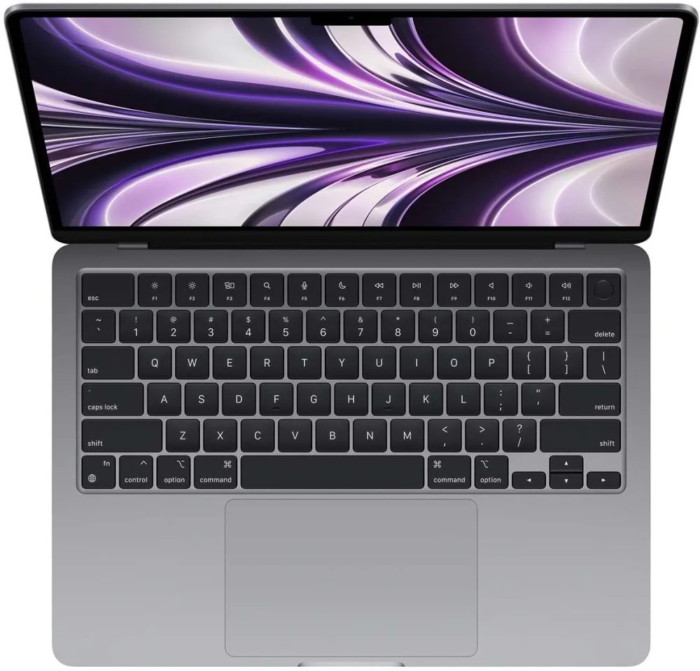 Ноутбук Apple MacBook Air A2681 M2 8 core 8Gb SSD256Gb/8 core GPU 13.6" Retina (2560x1664) macOS grey space WiFi BT Cam (Z15S0007B(MLXW3))