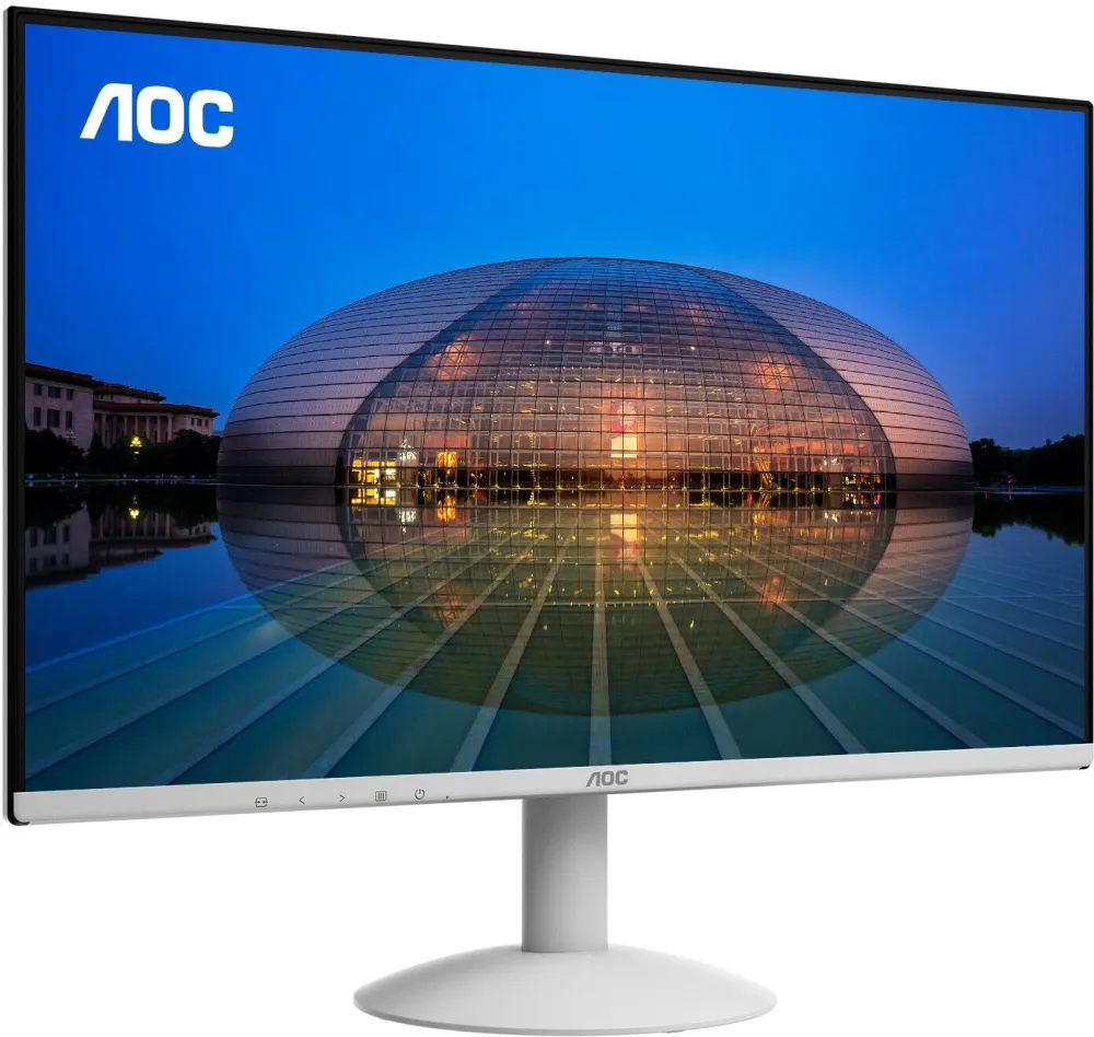 Монитор 23.8" AOC 24B30H3/BW  IPS, 1920x1080, 120Hz, 4ms, 300сd/m, 1500:1 | VGA , HDMI(1.4) | ExPSU, Vesa 100, White