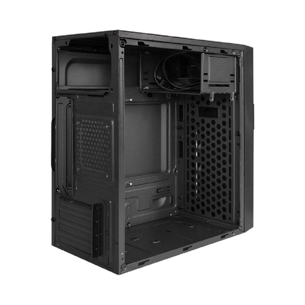 Exegate EX299180RUS Корпус Minitower ExeGate BAA-105U2-01-UNS450 (mATX, БП UNS450 с вент. 12см, 2*USB+2*USB3.0, аудио, черный)