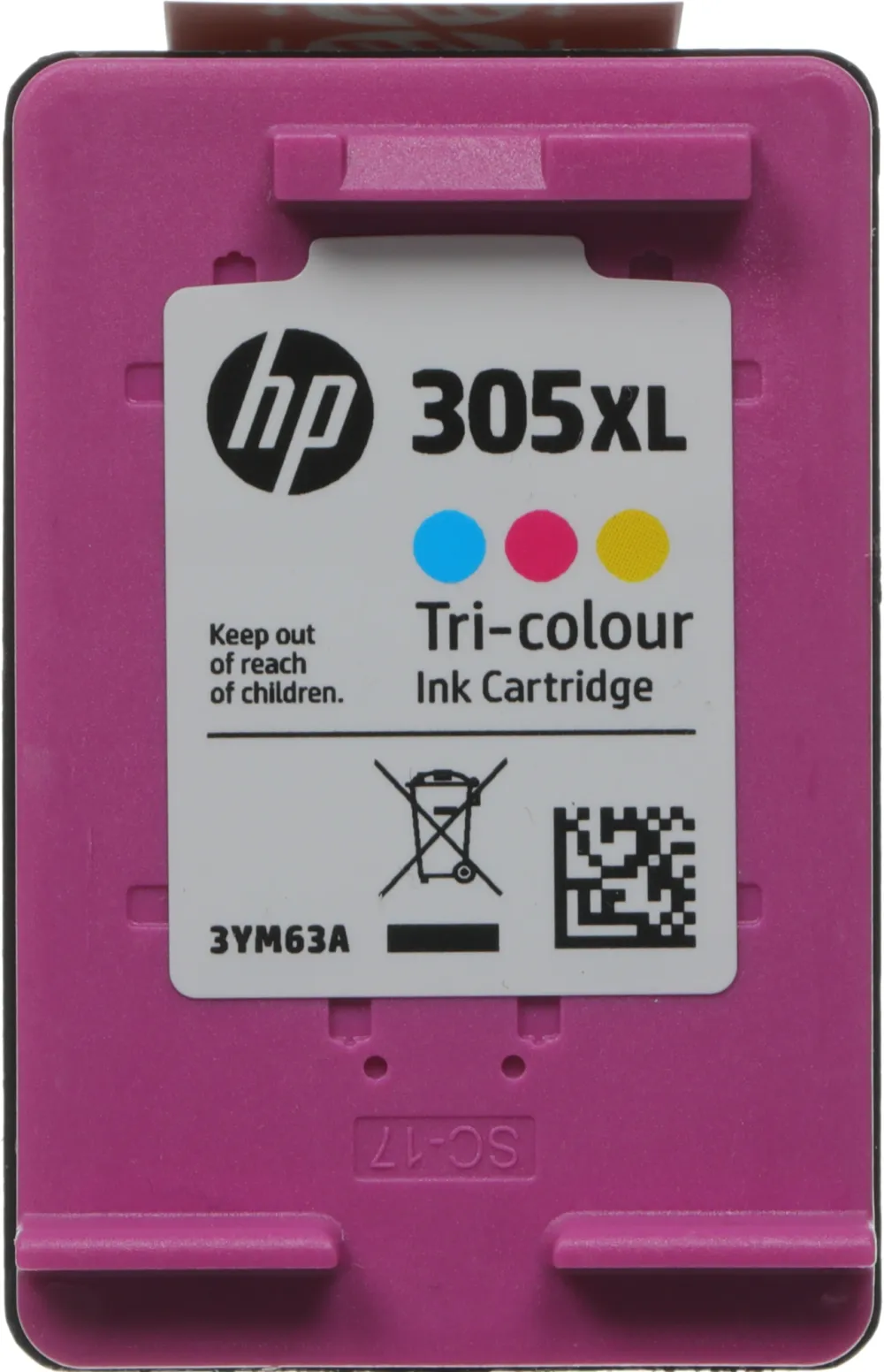 Картридж струйный HP 305XL 3YM63AE многоцветный печ.гол.в компл. (200стр.) (5мл) для HP DJ 2320/2710/2720