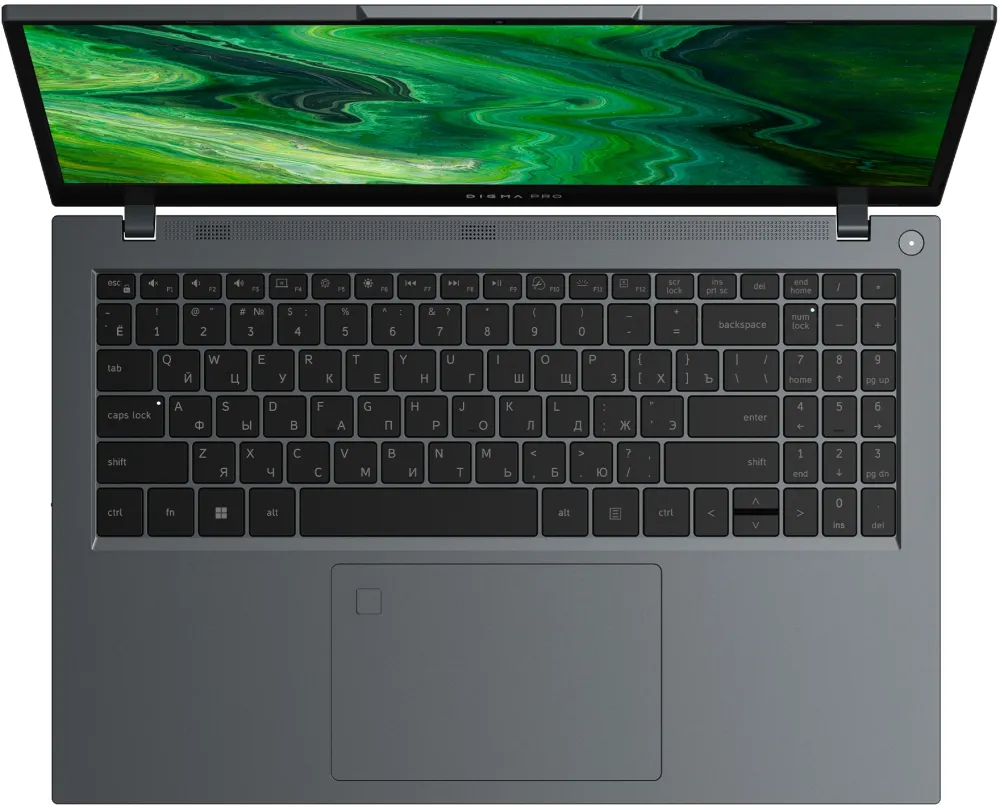 Ноутбук Digma Pro Fortis M Core i7 1255U 16Gb SSD512Gb Intel Iris Xe graphics 15.6" IPS FHD (1920x1080) Windows 11 Pro grey WiFi BT Cam 4250mAh (DN15P7-ADXW04)