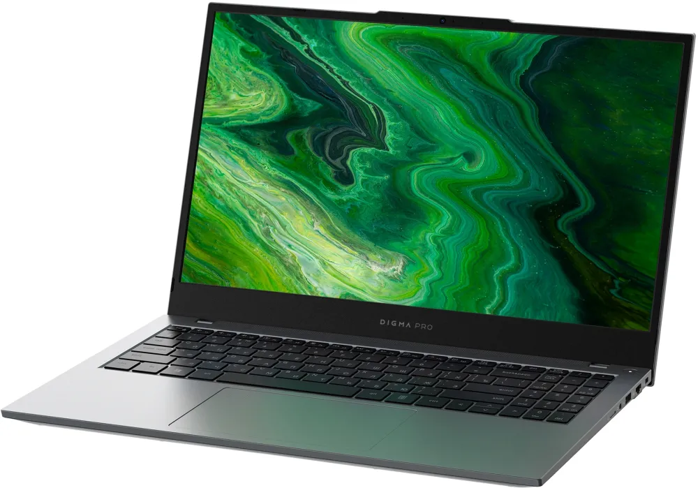 Ноутбук Digma Pro Fortis M Core i7 1255U 16Gb SSD512Gb Intel Iris Xe graphics 15.6" IPS FHD (1920x1080) Windows 11 Pro grey WiFi BT Cam 4250mAh (DN15P7-ADXW04)