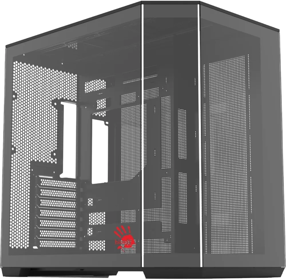 Корпус Bloody BD-CC109 черный без БП ATX 10x120mm 2xUSB3.0 audio