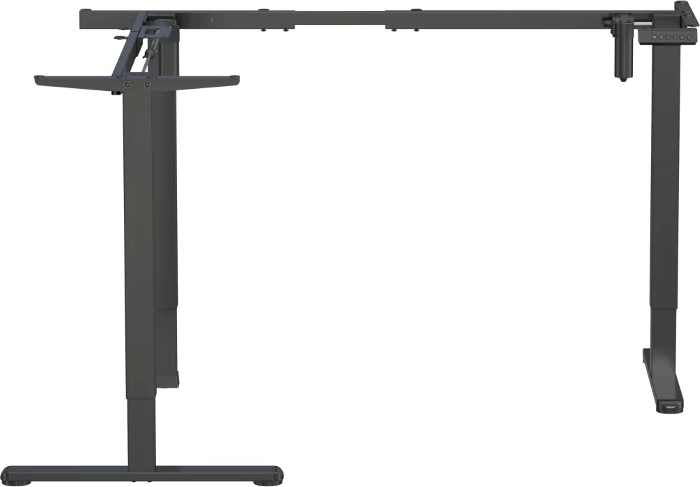 Подстолье Cactus CS-EDXLF-BK черный каркас черный 140x120x60см