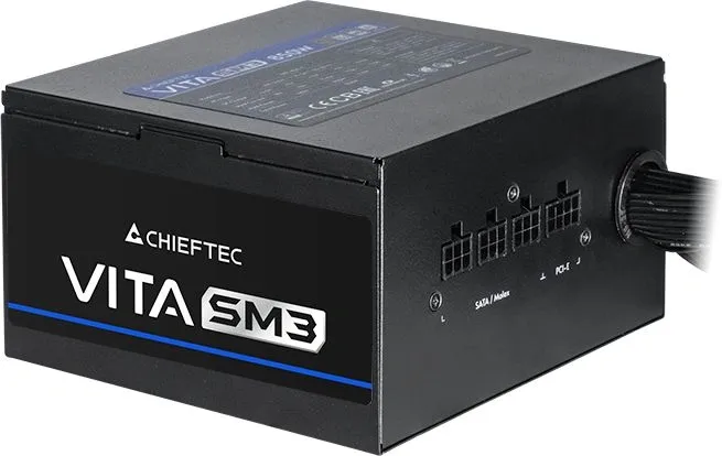 Блок питания Chieftec ATX 850W Vita SM3 BPX-850-C 80+ bronze (20+4pin) APFC 120mm fan 6xSATA RTL