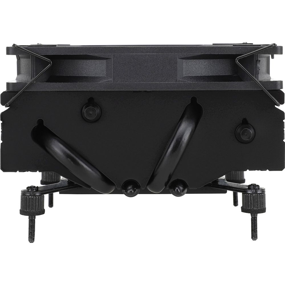 Кулер для процессора/ CPU Cooler Thermalright AXP-90 X53 Black (4-pin PWM, 38mm, Ni/Cu, 4x6mm, 1x92mm, 42.58CFM, 22.4dBA, 2700RPM, S: 1851/1700/1200/115X, AM5/AM4, black)