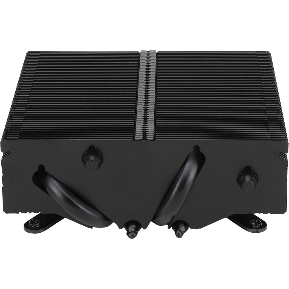 Кулер для процессора/ CPU Cooler Thermalright AXP-90 X53 Black (4-pin PWM, 38mm, Ni/Cu, 4x6mm, 1x92mm, 42.58CFM, 22.4dBA, 2700RPM, S: 1851/1700/1200/115X, AM5/AM4, black)