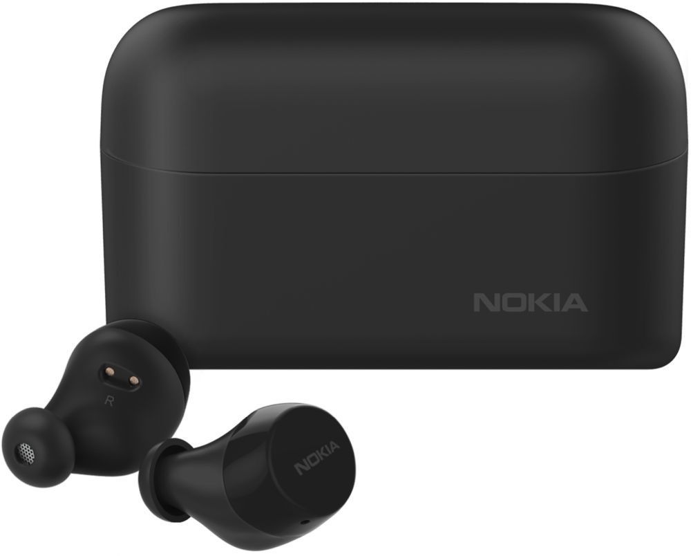 Гарнитура внутриканальные Nokia True Wireless Earbuds BH-605 черный беспроводные bluetooth в ушной раковине (8P00000093)