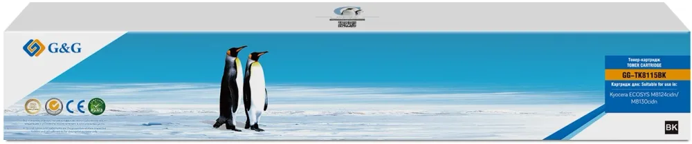 Картридж лазерный G&G GG-TK8115BK черный (12000стр.) для Kyocera Mita Ecosys M8124cidn/M8130cidn
