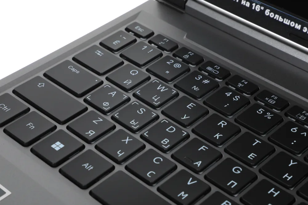 Ноутбук Maibenben X16C-i54456 Core i5 14450HX 16Gb SSD512Gb NVIDIA GeForce RTX 5060 8Gb 16" IPS FHD+ (1920x1200) Linux grey WiFi BT Cam (X16C-I544560F44LG4E10)