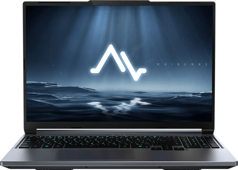 Ноутбук Maibenben X16C-i54456 Core i5 14450HX 16Gb SSD512Gb NVIDIA GeForce RTX 5060 8Gb 16" IPS FHD+ (1920x1200) Linux grey WiFi BT Cam (X16C-I544560F44LG4E10)