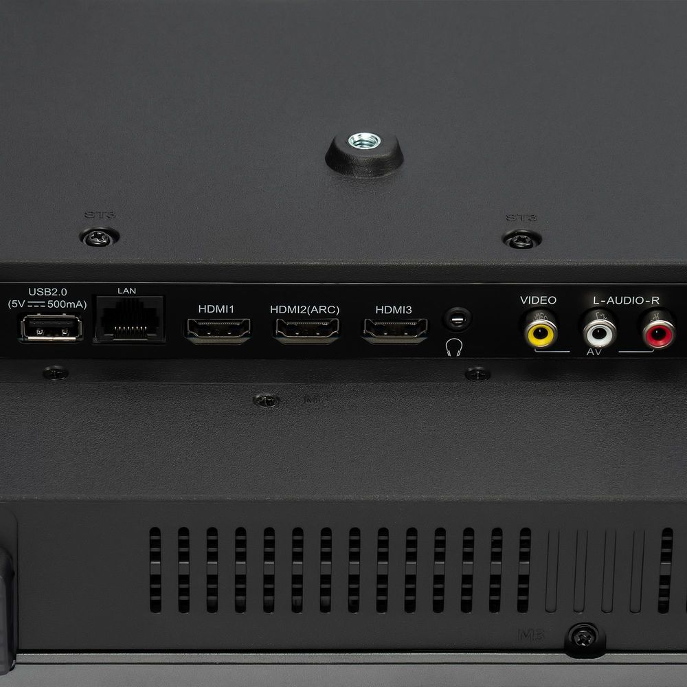 Телевизор LED Starwind 43" SW-LED43UG400 Яндекс.ТВ стальной 4K Ultra HD 60Hz DVB-T DVB-T2 DVB-C DVB-S DVB-S2 USB WiFi Smart TV