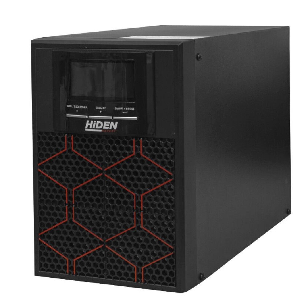 ИБП HIDEN KU9101S-RT 1000VA/900W встроенные акб в корпусе (9А/ч х 2шт) {С с двойным преобразованием Rack/Tower,8*IEC-320 С13, SNMP слот, USB, RS232, EPO}{00-00001207}