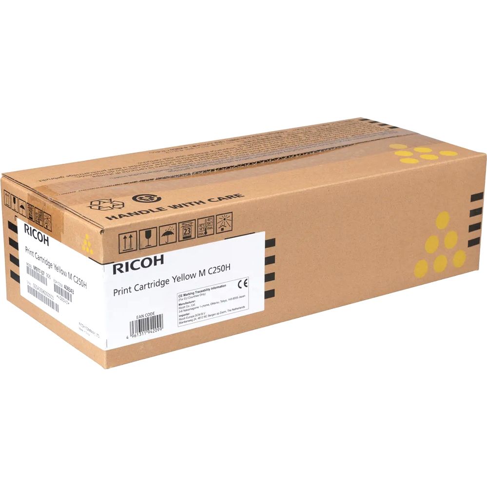 Картридж лазерный Ricoh M C250H 408343 желтый (6300стр.) для Ricoh P C300W/M C250FW