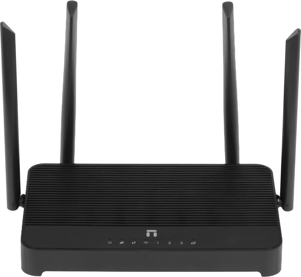 Роутер беспроводной Netis NX31 AX3000 10/100/1000BASE-TX черный