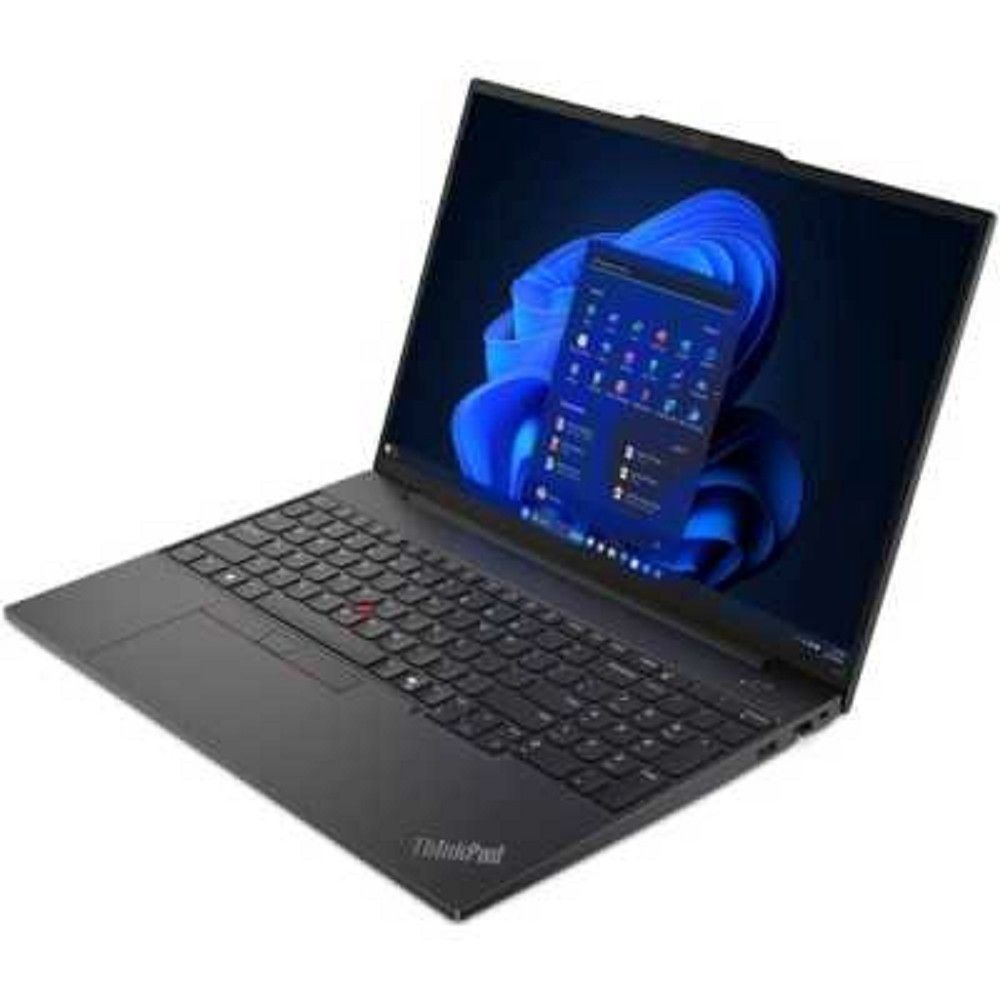 Ноутбук Lenovo ThinkPad E16 G2 Ryzen 7 7735HS 16Gb SSD512Gb AMD Radeon 680M 16" IPS WUXGA (1920x1200)/ENGKBD Windows 11 Pro black WiFi BT Cam (21M5S0JK00)