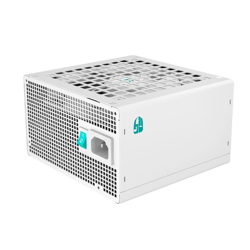 Блок питания Deepcool GAMERSTORM PQ1000G WH (ATX 3.1, 1000W, Full Cable Management, 120mm fan, 80+ GOLD, Active PFC + Half Bridge + DC/DC, Full Japanese Capasitors, Gen5 PCIe, белый) RET (R-PQA00G-FD0W-WGEU-V1)