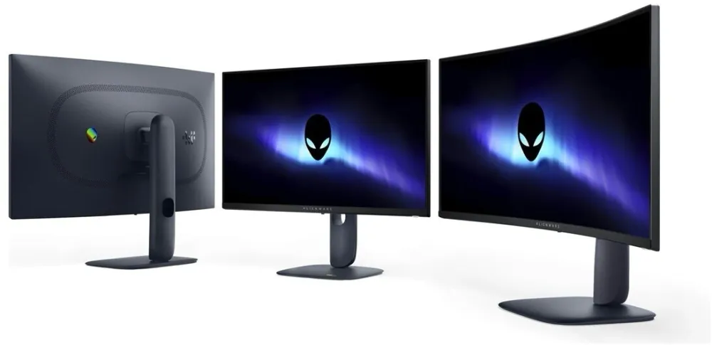 Монитор Dell 27" AW2725DM, 16:9, IPS, QHD, 1/4ms, 400cd, 180Hz, HDMI, DP, USB, HAS