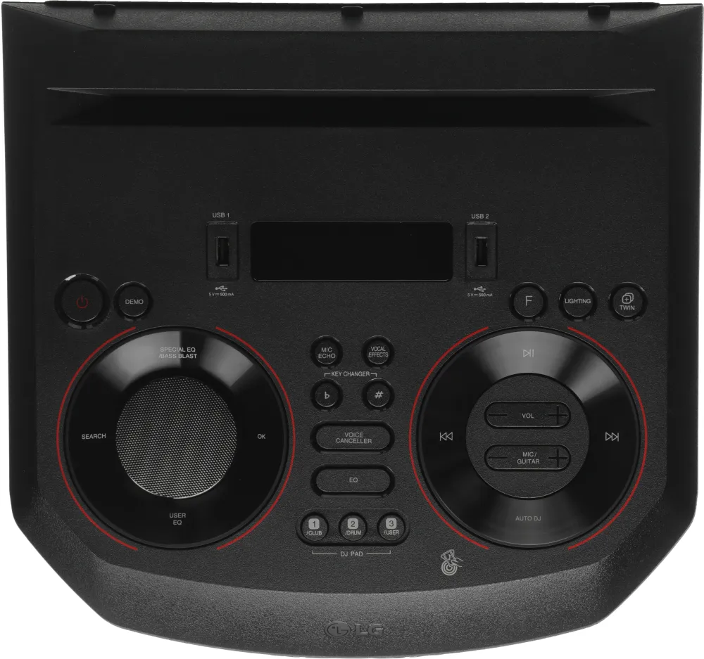 Минисистема LG XBOOM RNC5 черный 300Вт FM USB BT