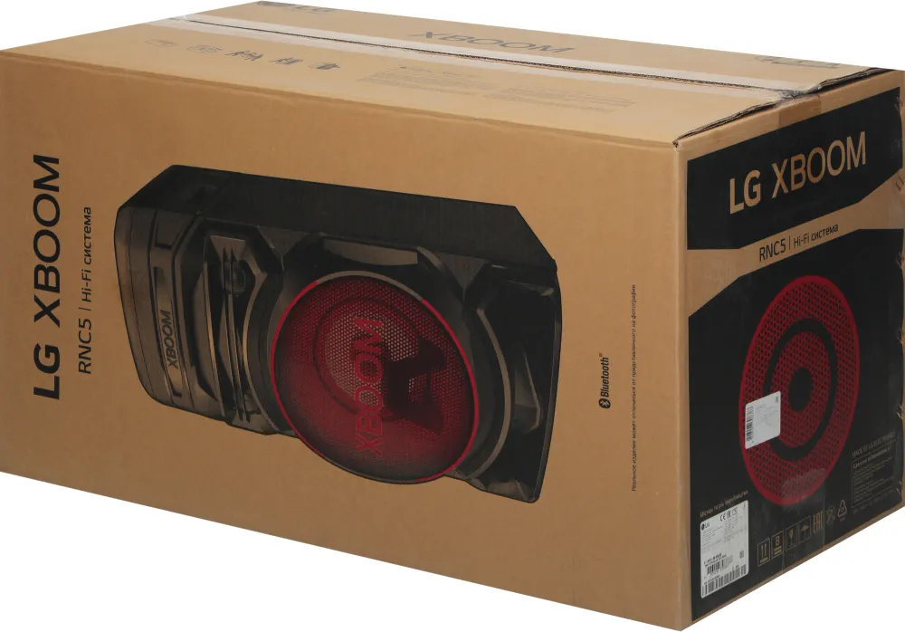 Минисистема LG XBOOM RNC5 черный 300Вт FM USB BT